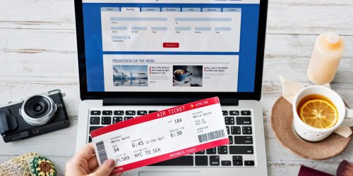 Ticket Bookking Trip Departure Journey Concept